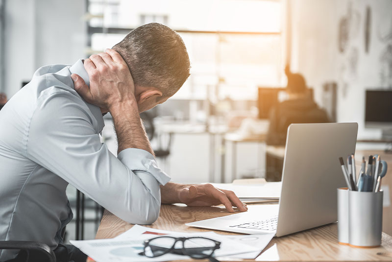 desk posture